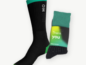 Branded socks